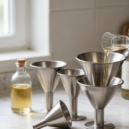 Stainless Steel Funnel Set
